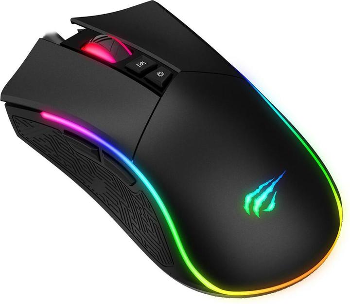 Produktbild Havit GAMENOTE MS1001S gaming mouse RGB 800-4800 DPI (Kabelgebunden)