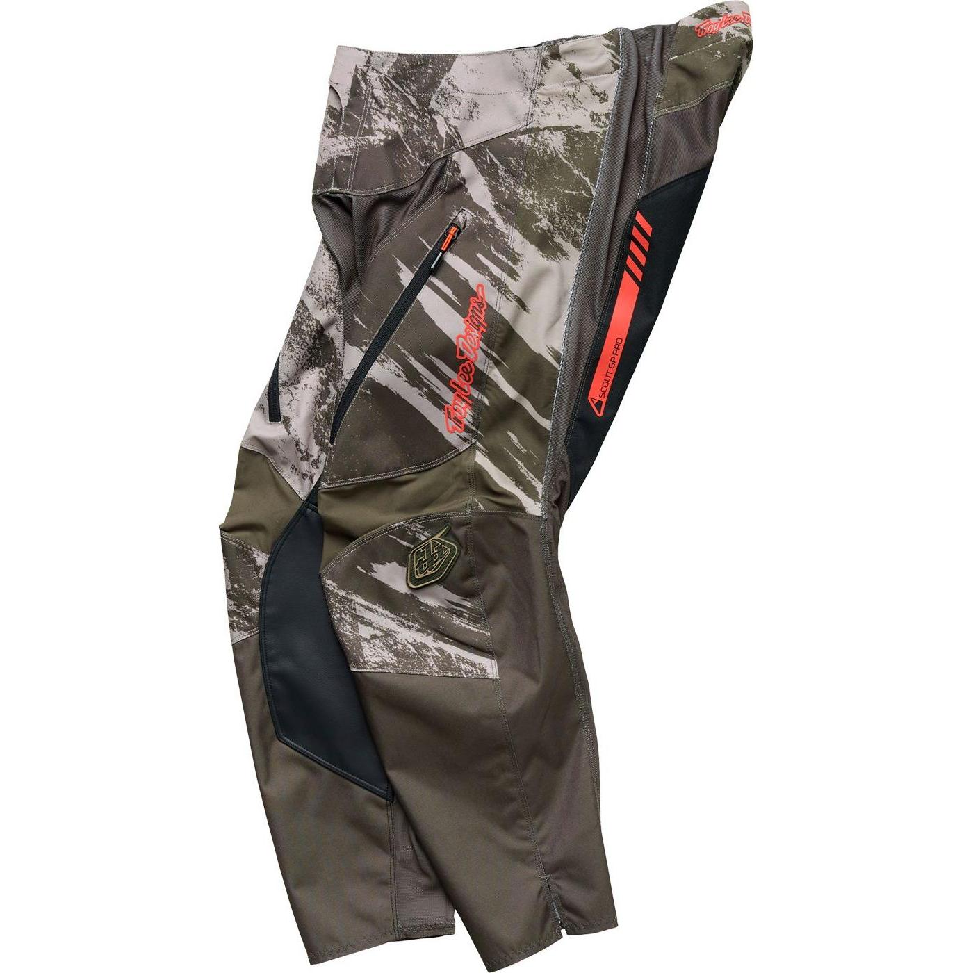 Troy Lee Designs, Pantaloni da ciclismo, Scout GP Pro Pant, Slab, timber, 32 (32), Marrone