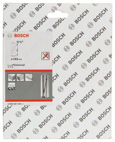 Immagine prodotto Bosch Professional Zubehör PRO Core Cutter asciutto, 162 x 150 mm, G 1/2 pollici (162 mm)