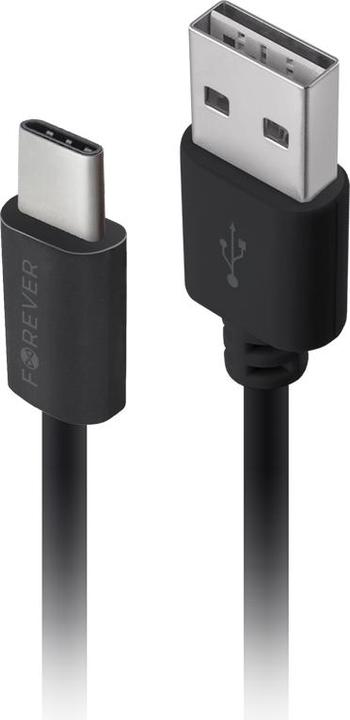 Produktbild Forever Lade-Adapter, Zigaretten-Anzünder mit USB-C Ladekabel