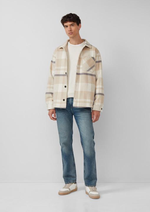 Produktbild s.Oliver Strickpullover Strickpullover mit Logo-Stickerei (XXL)