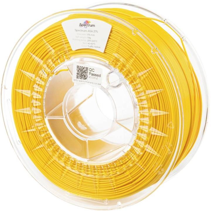Produktbild 80509 3D-Filament ASA 275 Verkehrsgelb | 1,75 mm | 1000 g (ASA, 1.75 mm, 1000 g)