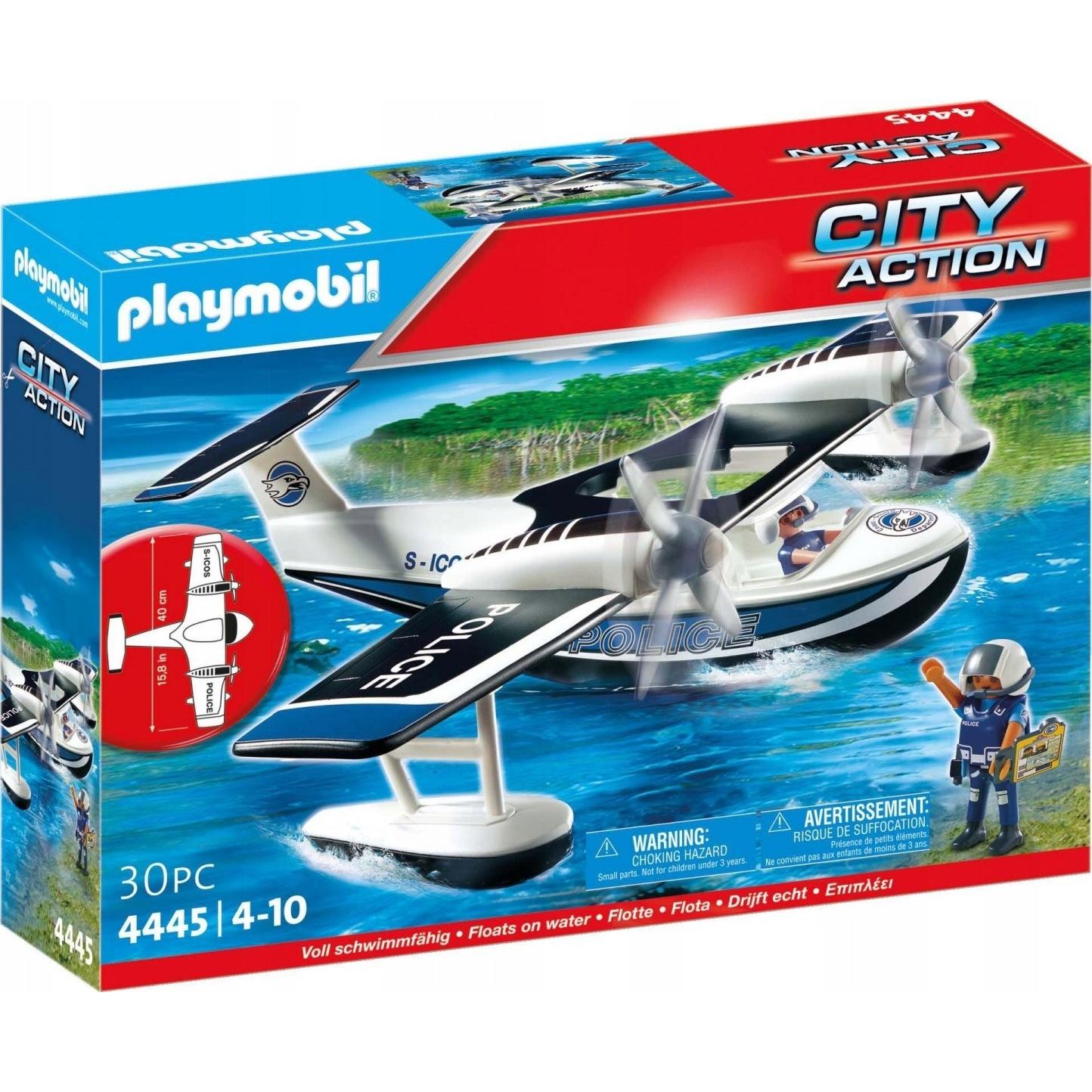 Playmobil Idrovolante della polizia (4445, Playmobil Città d'azione)