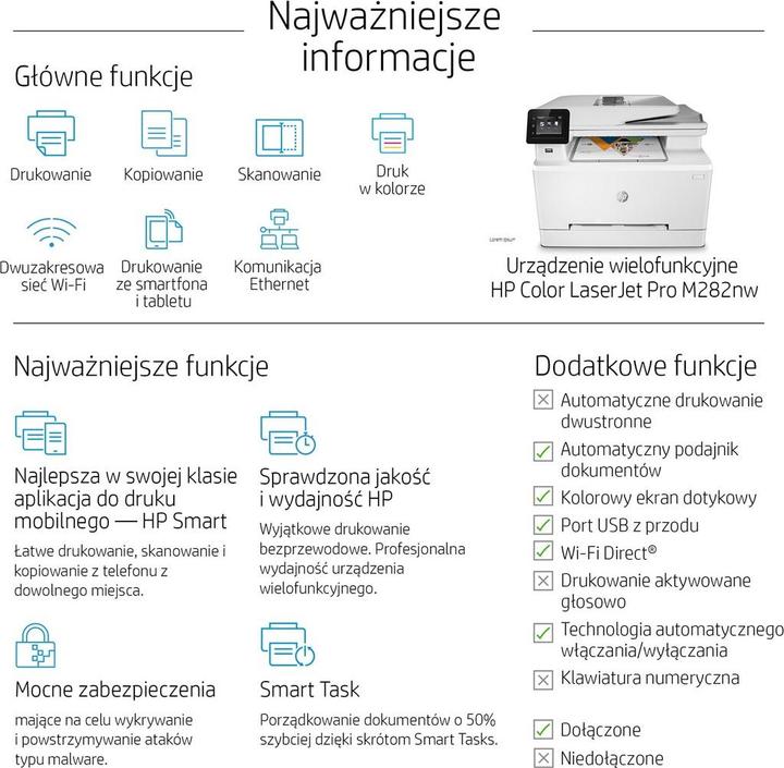 Image du produit HP M282nw Color LaserJet Pro (Laser, Couleur)