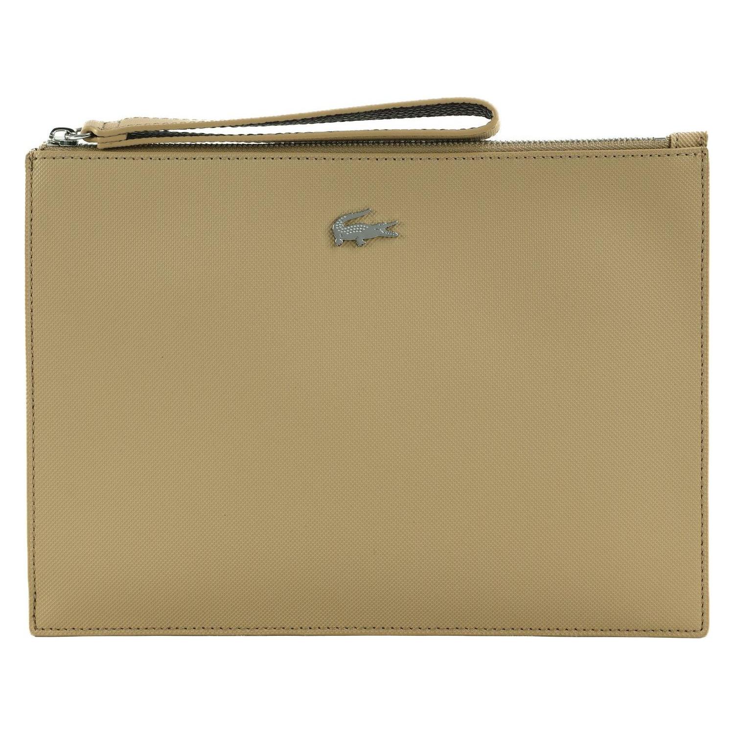 Lacoste, Damen, Handtasche, Anna Clutch, Beige