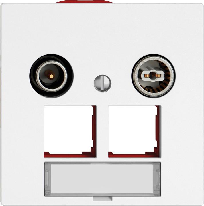 Actual product image Feller Multimedia-Dose, 15 dB, S-One Edizio.Liv