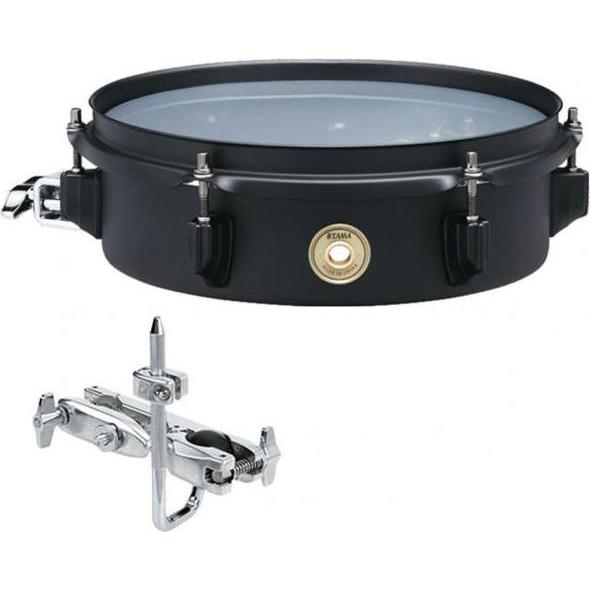 Tama BST103MBK Metalworks Mini Tymp Snare 10x3 Zoll, Schlagzeug, Schwarz