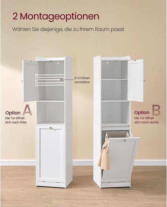 Produktbild Vasagle Butler (40 x 40 x 170 cm)