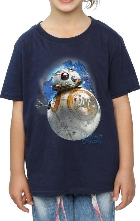 Actual product image Star Wars Girls BB-8 Brushed T-Shirt (128)