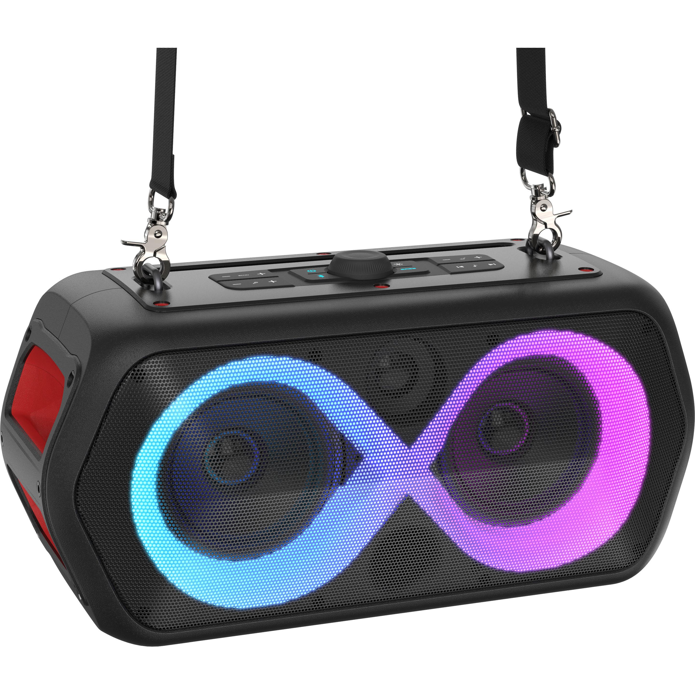 Majestic FIRE 39 Speaker Wireless audio 5.3, Altoparlante Bluetooth, Nero