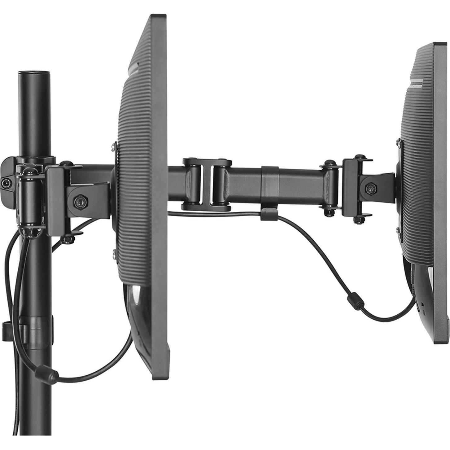 Thumbnail - Deltaco ARM-0300 (Tisch, 27"), Monitor Halterung, Schwarz