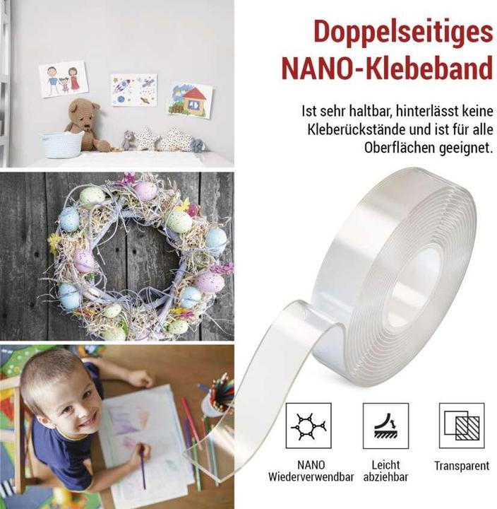 Immagine prodotto Emos Nastro nano adesivo (30 mm)