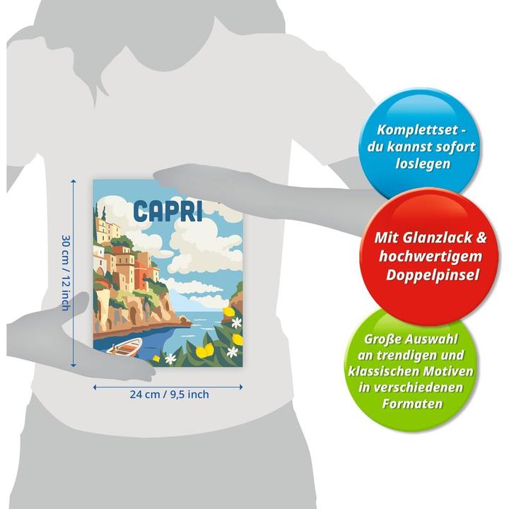 Produktbild Ravensburger CreArt Adults Trend - Capri