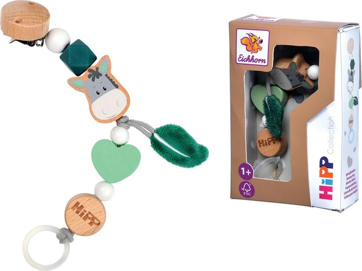 Produktbild Eichhorn Baby HIPP Schnullerkette Esel
