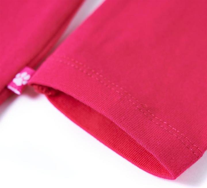 Produktbild vidaXL Kinder-Langarmshirt Knallrosa 140,Material: 95 % Baumwolle (140)