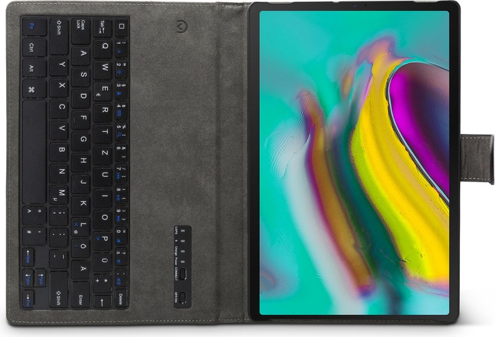 Produktbild Mobilizera Mobilize Tastatur Premium Bluetooth Cover Til Samsung Galaxy Tab S5e 10.5 Sort (Eng. Int., Galaxy Tab S5e 10.5 (2019))