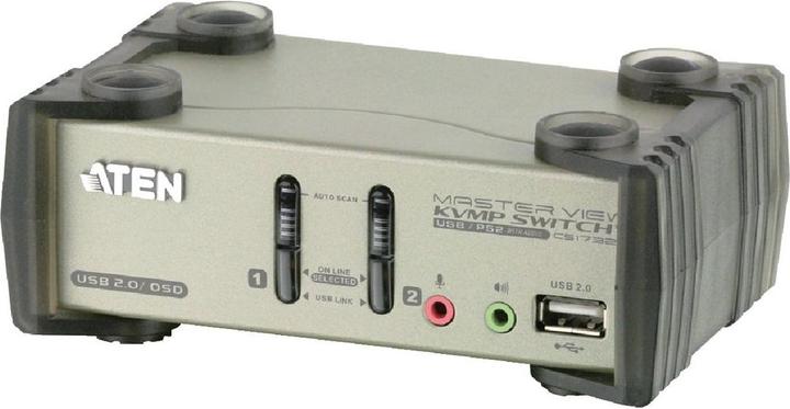 Actual product image Aten CS1732B, 2-Port KVM Switch with USB Hub