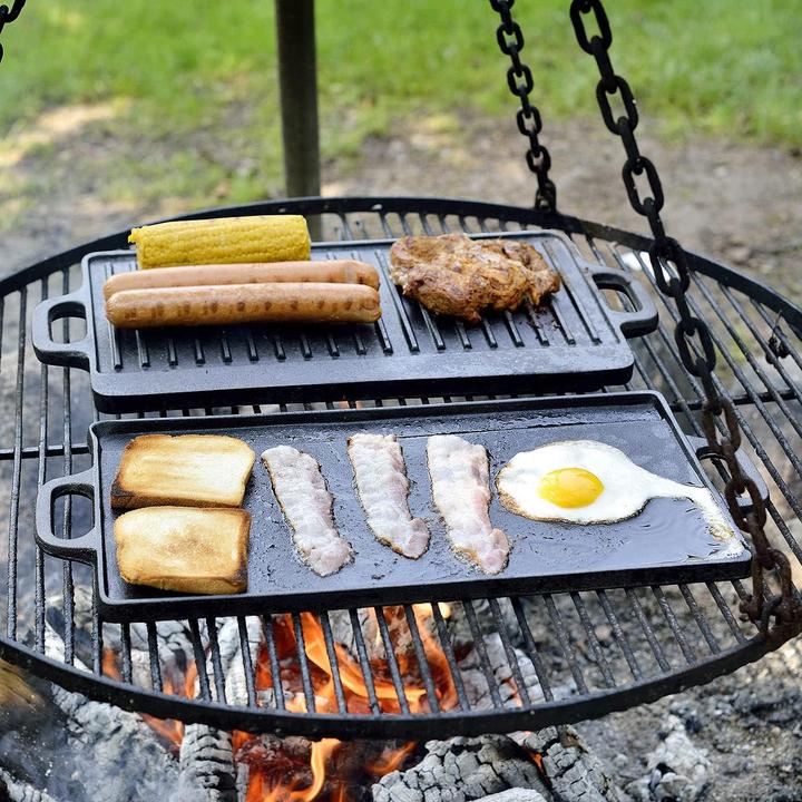 Actual product image Rosenstein & Söhne Cast iron reversible grill plate