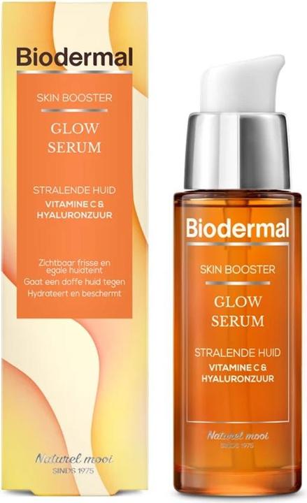 Actual product image Bioderma Biodermal Skin Booster Glow Serum - Serum For Radiant Skin With Hyaluronic Acid And Vitamin C - Hyal (30 ml)