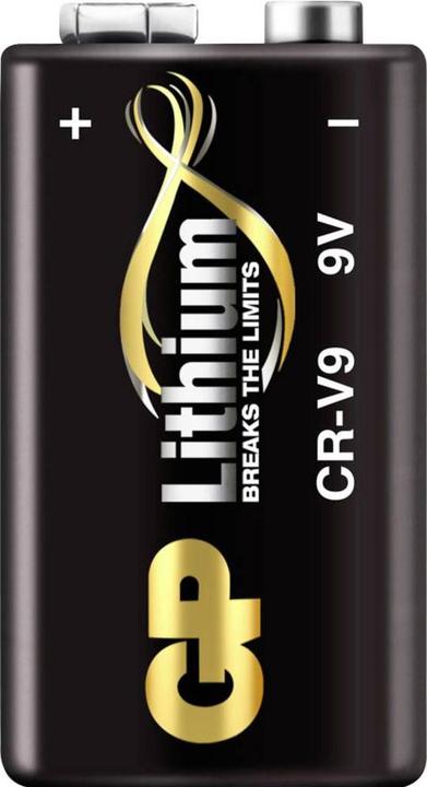 Immagine prodotto GP Batteries GP GPCR9VPROB 9 V Block-Batterie Lithium 800 mAh 9 V 40 St. (40 pz., 9V Block, 800 mAh)