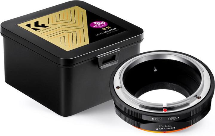 Produktbild K&F Concept M13125 High Precision Lens Adapter Mount, FD-M4/3