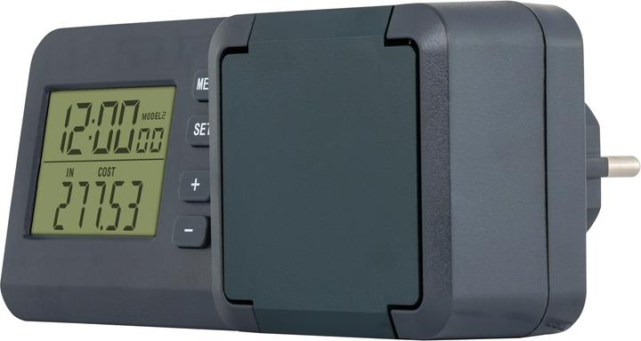 Produktbild REV ENERGIEKOSTENMESSGERÄT EP011CTL-GR, LCD-DISPLAY, IP44, SCHWARZ-GRÜN
