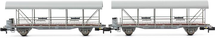 Image du produit Liliput Chariot d'accès BLS/chariot de chargement de voitures 4 pces (Voie N)
