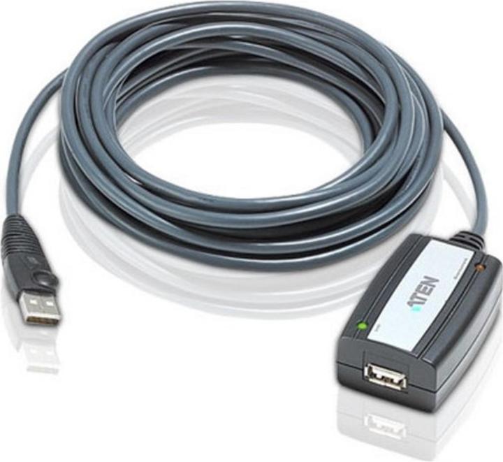 Aten USB 2.0 Verlängerungskabel (5 m, USB 2.0, 2.50 W)