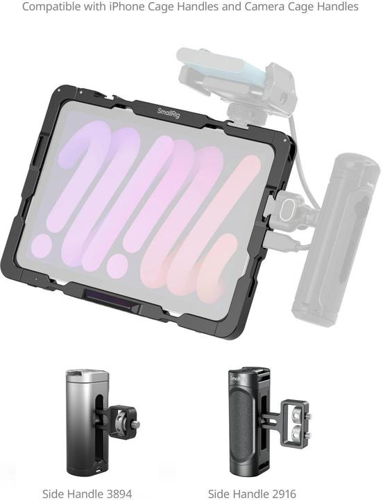 Productafbeelding SmallRig Cage for iPad mini 6 / A17 Pro MD5058 (Kooi)