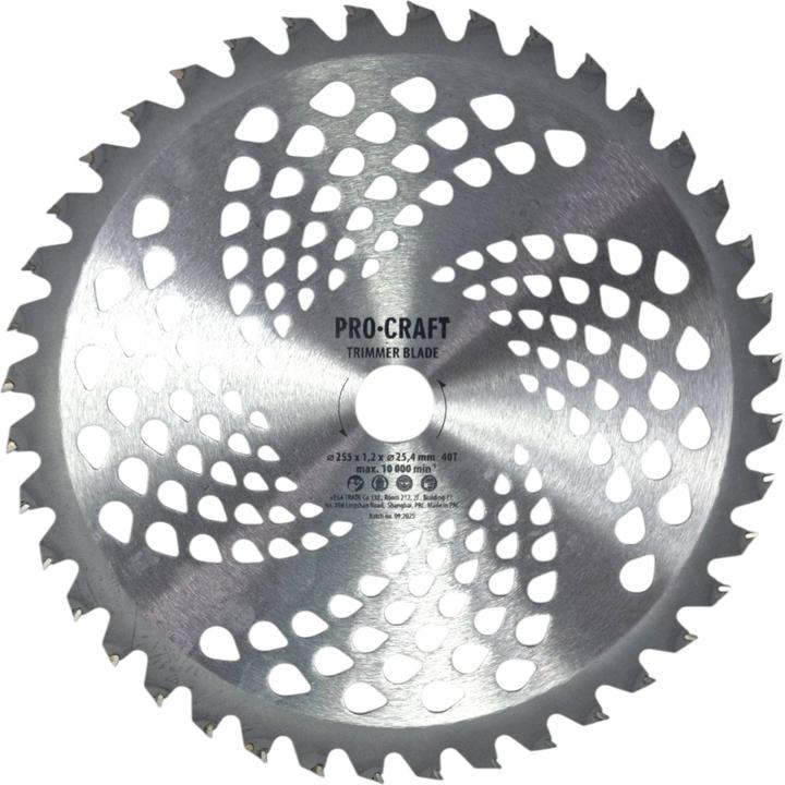 Produktbild Procraft Trimmer Blade 40T Sägeblatt 225 x 25,4 mm 40 Zähne für Trimmer