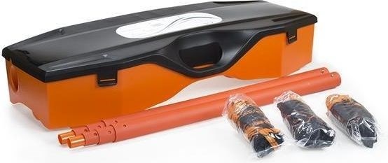 Actual product image Nils ZSB2 2-in-1 badminton and tennis net set + 2 rackets + 3 darts + case