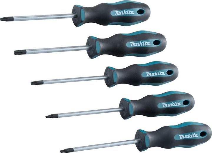 Actual product image Makita Screwdriver set 5 pieces
