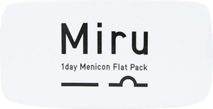 Produktbild Miru 1day Flat Pack (-0.75, Tageslinse, 30 Stück, Sphärisch)