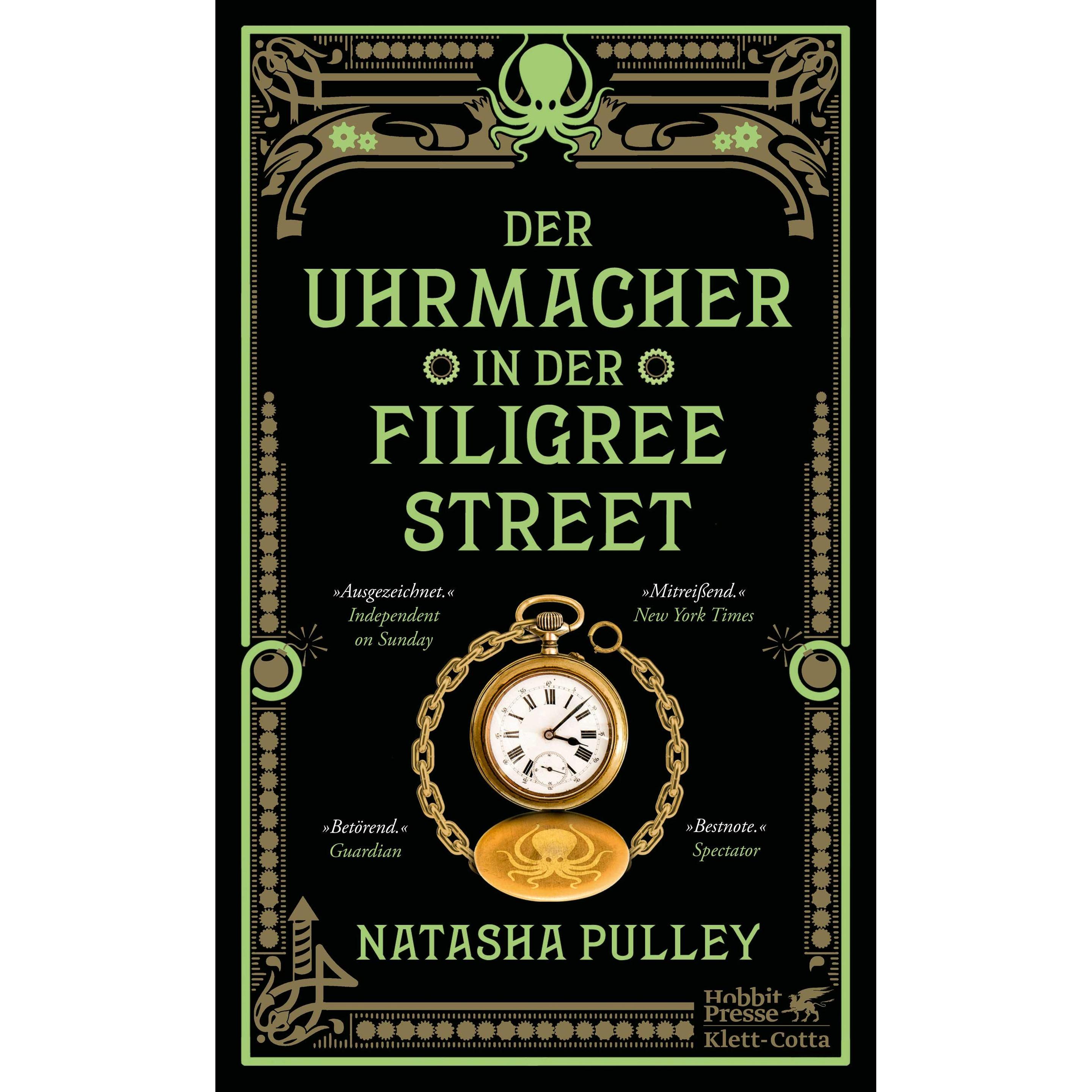 Der Uhrmacher in der Filigree Street, Belletristik von Natasha Pulley