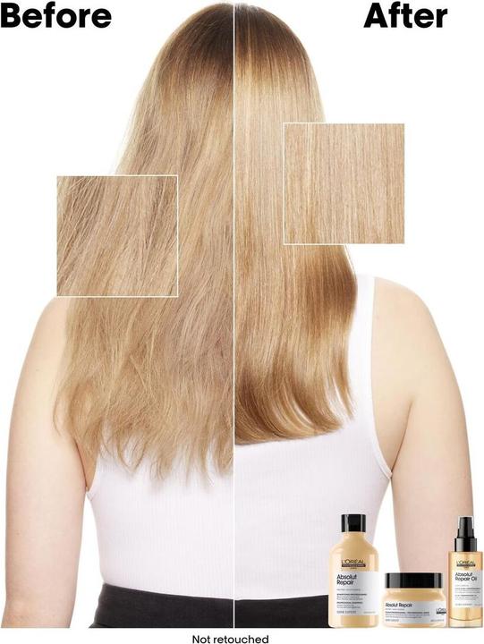 Produktbild L'Oréal Professionnel L’Oréal Paris Serie Expert Absolut Repair Frauen Professionell Shampoo (Flüssiges Shampoo, 300 ml)