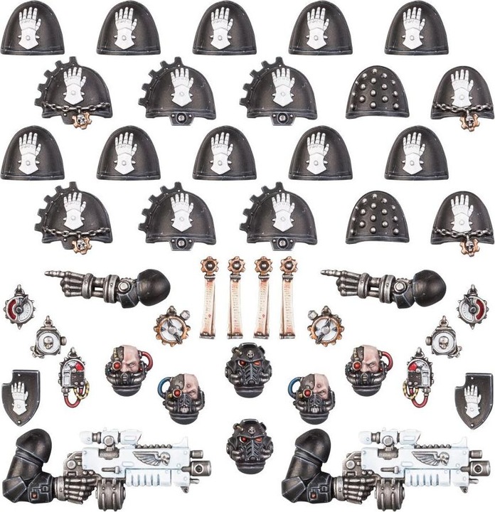 Produktbild Games Workshop Iron Hands Primaris Upgrades and Decals
