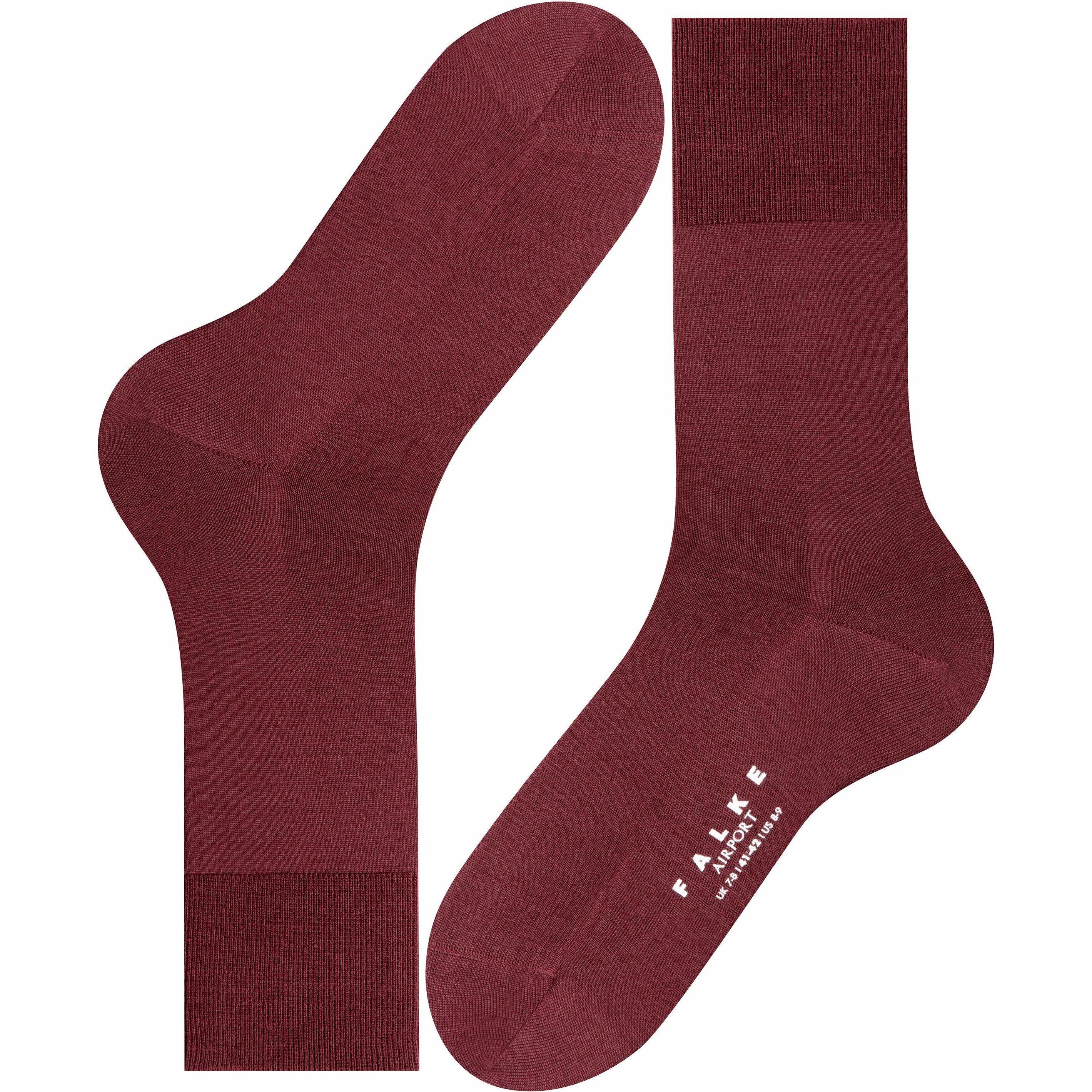Thumbnail - Falke, Herren, Socken, Airport SO, Rot, (Einzelpack, 45 - 46)