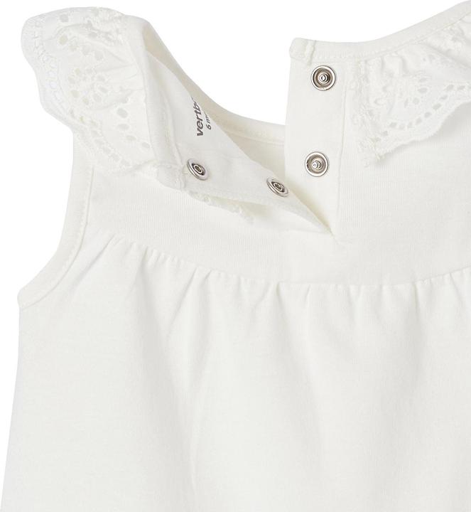 Actual product image Vertbaudet Festliches Mädchen Baby Top mit besticktem Volantkragen (86)