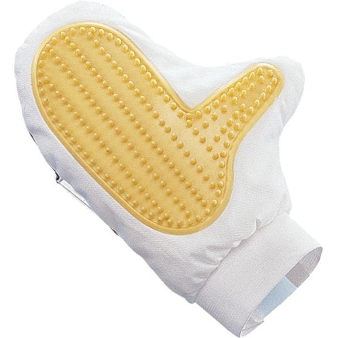 Nobby Pflegehandschuh Gummi- und Vliesseite (Hund), Tierpflegemittel