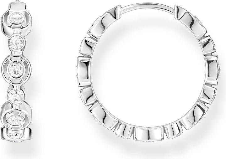 Image du produit Thomas Sabo Créoles Cercles avec pierres blanches Argent (Argent 925)
