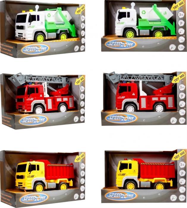 Produktbild Speedzone Einsatz LKW mit Licht und Sound, Friktion