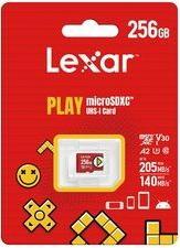 Actual product image Lexar Carte Mémoire Micro Sd Play - 256go (256 GB, microSDXC, U3, UHS-I)