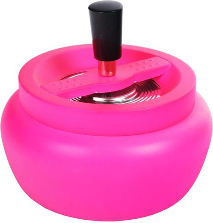 Moosmayr Cendrier rotatif Neon Pink 13cm