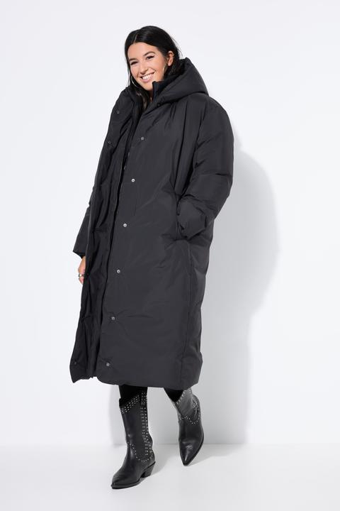 Produktbild Studio Untold Steppmantel, oversized, Kapuze, 2-Wege-Zipper