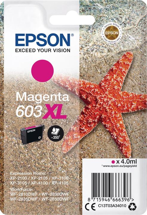 Actual product image Epson 603XL (M)