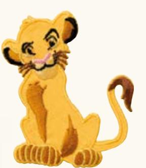 Image du produit Mono Quick König der Löwen© Simba (1 pcs, 7.50 x 6.80 cm)