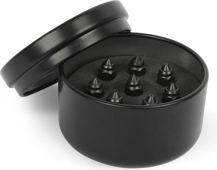 Actual product image Creality Nozzle set steel high-end, 8 pieces (Blast pipe)