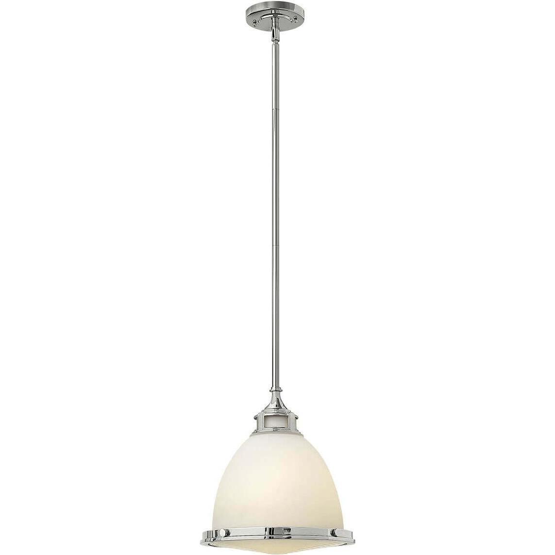 Elstead Lighting, Pendelleuchte, Amelia Hängeleuchte E27 35cm Chrom (E27)