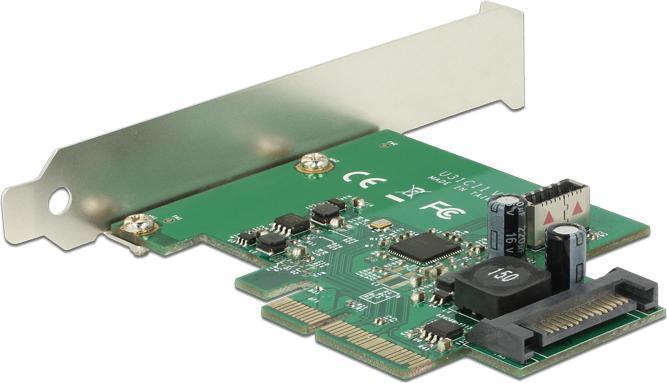 Produktbild Delock PCIe x4 auf 1x intern USB 3.1 Gen. 2