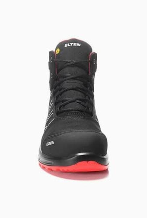Actual product image GCS Boots ELTEN ENNO XXT Pro Mid ESD S3S, black/red 44 (44)